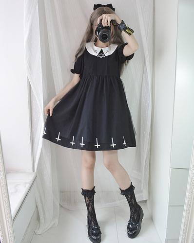 Robe gothique lolita Harajuku