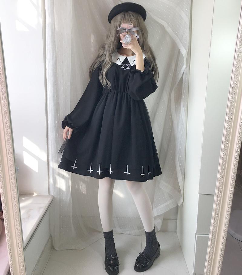 Robe gothique lolita Harajuku