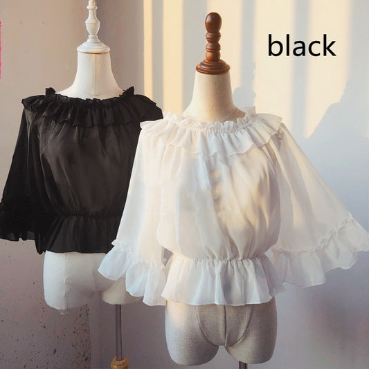 Soft Sister Tube Top In Shirt Lolita Daily Dress