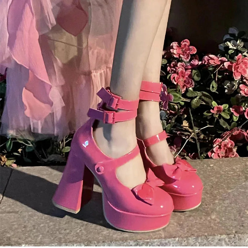 Punk Thick Lolita Shoes