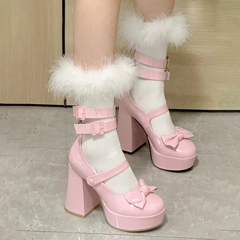 Punk Thick Lolita Shoes