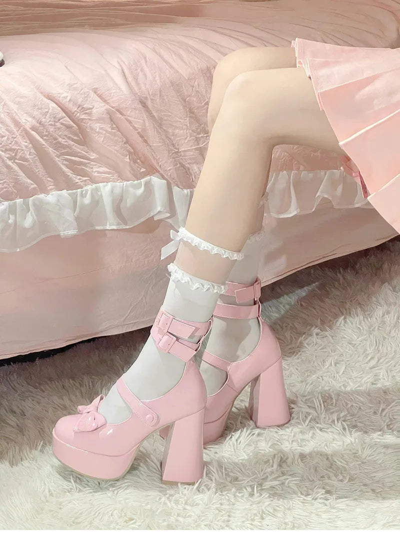 Punk Thick Lolita Shoes